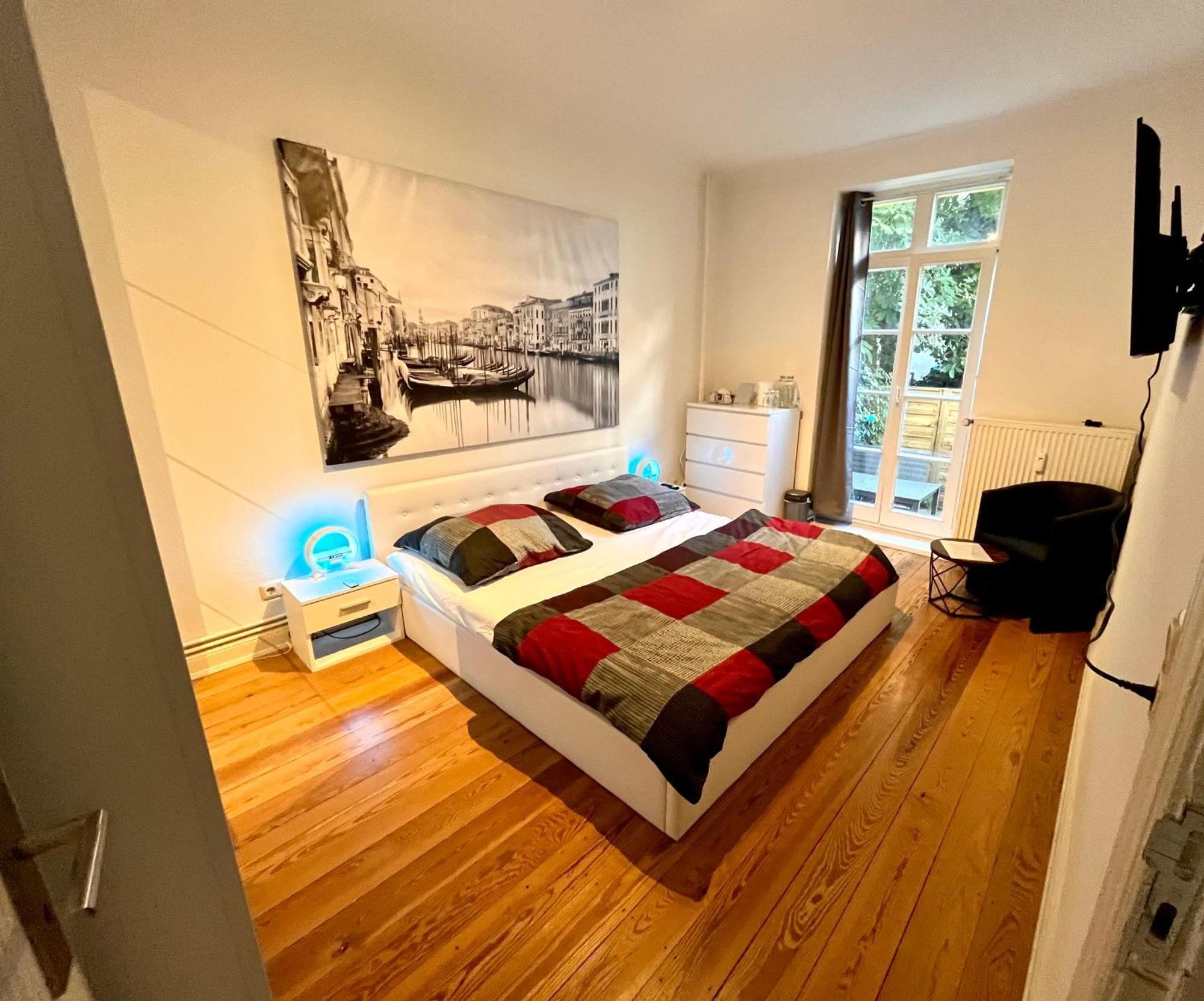 Doppelzimmer Mit Terrasse In Privatem Zuhause Любек Экстерьер фото